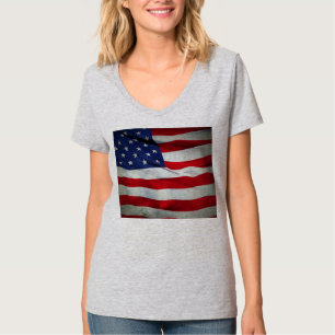 Amerikaanse vlag t-shirt