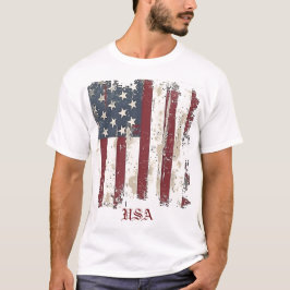 Amerikaanse vlag t-shirt