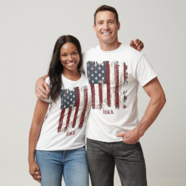 Amerikaanse vlag t-shirt