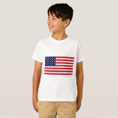 Amerikaanse vlag t-shirt (Voorkant volledig)