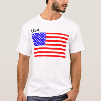 Amerikaanse vlag t-shirt