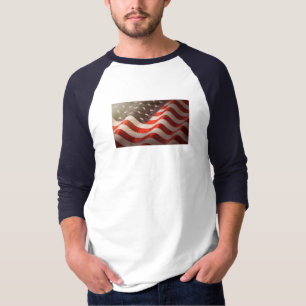 Amerikaanse vlag t-shirt