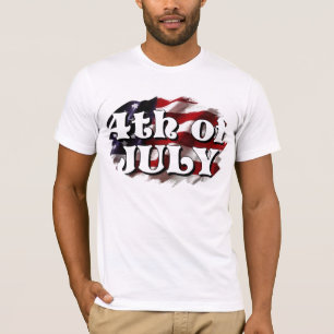 Amerikaanse vlag t-shirt