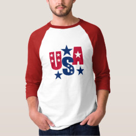 Amerikaanse vlag t-shirt