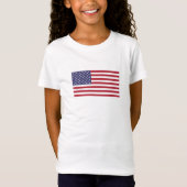Amerikaanse vlag t-shirt (Voorkant)