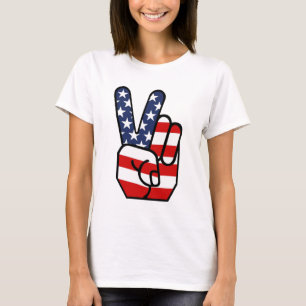 Amerikaanse vlag t-shirt