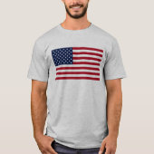 Amerikaanse vlag t-shirt (Voorkant)