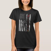 Amerikaanse vlag t-shirt (Voorkant)