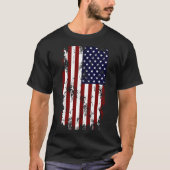 Amerikaanse vlag t-shirt (Voorkant)
