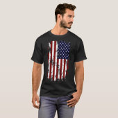 Amerikaanse vlag t-shirt (Voorkant volledig)