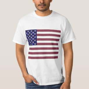 Amerikaanse vlag t-shirt