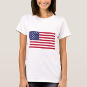 Amerikaanse vlag t-shirt (Voorkant)