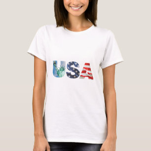 Amerikaanse vlag T-shirt