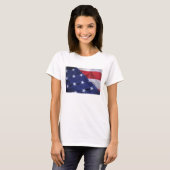 Amerikaanse vlag T-Shirt (Voorkant volledig)