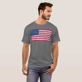 Amerikaanse vlag t-shirt (Voorkant volledig)