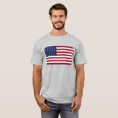 Amerikaanse vlag t-shirt (Voorkant volledig)