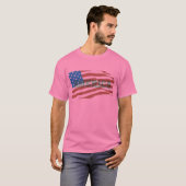 Amerikaanse vlag t-shirt (Voorkant volledig)