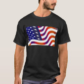 Amerikaanse vlag t-shirt (Voorkant)