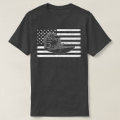 Amerikaanse vlag t-shirt (Design voorkant)