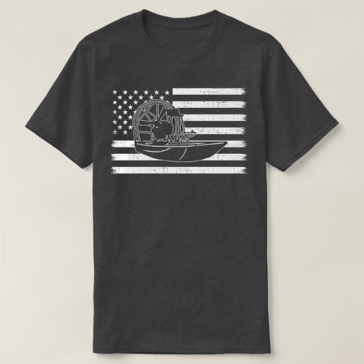 Amerikaanse vlag t-shirt (Design voorkant)