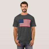 Amerikaanse vlag t-shirt (Voorkant volledig)