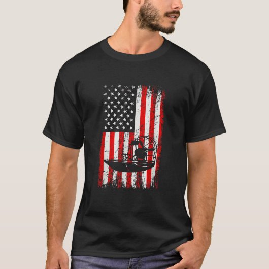 Amerikaanse vlag t-shirt (Voorkant)