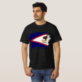 Amerikaanse vlag t-shirt (Voorkant volledig)