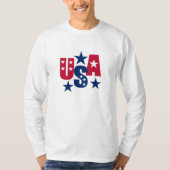 Amerikaanse vlag T-Shirt (Voorkant)