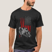 Amerikaanse vlag t-shirt (Voorkant)