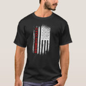 Amerikaanse vlag t-shirt (Voorkant)