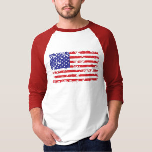 Amerikaanse vlag t-shirt