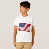 Amerikaanse vlag t-shirt (Voorkant volledig)