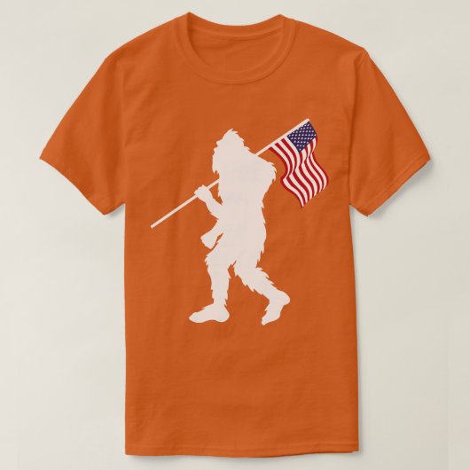 Amerikaanse vlag t-shirt (Design voorkant)