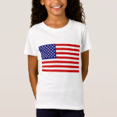 Amerikaanse vlag t-shirt (Voorkant)