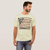 Amerikaanse vlag t-shirt (Voorkant volledig)