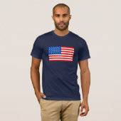 Amerikaanse vlag t-shirt (Voorkant volledig)