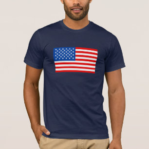Amerikaanse vlag t-shirt