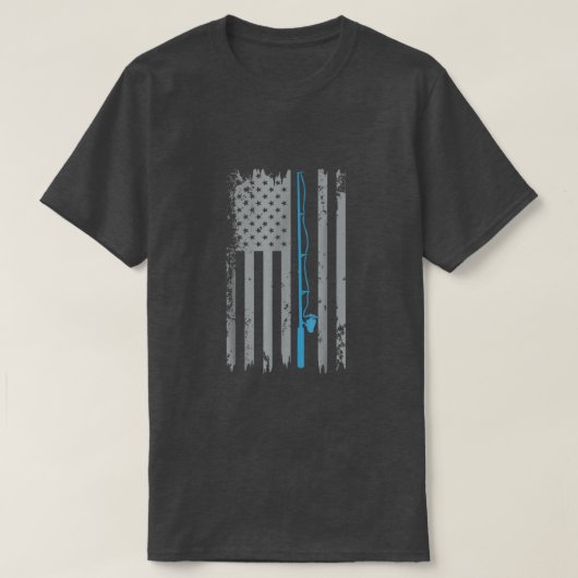 Amerikaanse vlag t-shirt (Design voorkant)