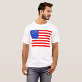Amerikaanse vlag t-shirt (Voorkant volledig)