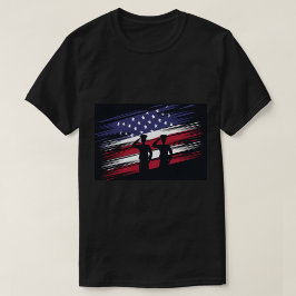 Amerikaanse vlag t-shirt