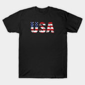 Amerikaanse vlag t-shirt