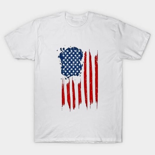 Amerikaanse vlag t-shirt