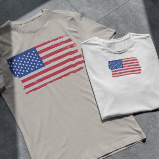 Amerikaanse vlag t-shirt