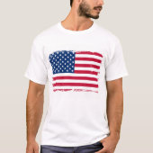 Amerikaanse vlag T-Shirt (Voorkant)