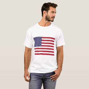 Amerikaanse vlag t-shirt