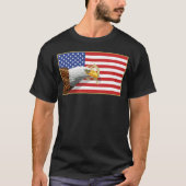 AMERIKAANSE VLAG T-SHIRT (Voorkant)