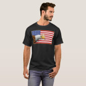 AMERIKAANSE VLAG T-SHIRT (Voorkant volledig)