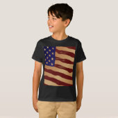 Amerikaanse vlag t-shirt (Voorkant volledig)