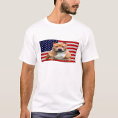 Amerikaanse vlag t-shirt (Voorkant)
