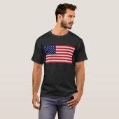 Amerikaanse vlag t-shirt (Voorkant volledig)